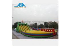 China Waterproof Inflatable Amusement Park / Giant Inflatable Obstacle Course supplier