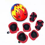 Cheap Kids Helmet Adjustable with Sports Protective Gear 7pcs Set Skating Scooter
