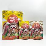 Custom Printed Nuts Dry Food Grade Plastic Polythene Resealable Packaging Stand Up Bag for sale