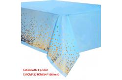 China Custom Logo 137x274cm PE Spandex Tablecloth For Hotel supplier