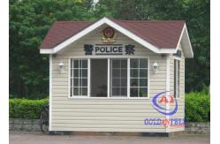 China Security Police Prefab Guard House With Enough Inside Space And Complete Equipment supplier