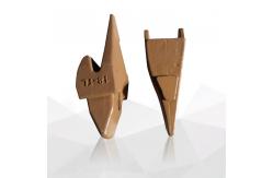 China Cutting Angle Carbide Drill Rig Part Flat Drill Bucket Teeth Forging supplier