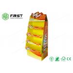 Custom Printed Light Weight Pos Cardboard Display Stands For Advertising