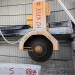 High Precision Slicing Bridge Block Cutting Machine With Hydraulic Lifting for sale