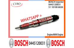 China BOSCH 0445120031 51101006026 Neutral Fuel Injector Assembly 0445120031 51101006026 For MAN supplier