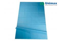China PE Coating On PP Or SMS 50×70cm Disposable Bed Sheet supplier