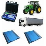 100T Pit Type Semi Truck  Mobile Vehicle Weighing Scales For Highway Transportation for sale