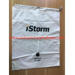 Simple and elegant white cpe rope bag for general purpose packaging for sale