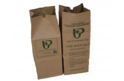 China Degradable Paper Leaf And Lawn Bags Custom Printed Custom Shape Printing supplier