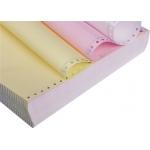 210mmx101mm 80 CB White CMYK Continuous Computer Printing Paper for sale