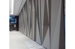 China 85mm Thickness Sound Proof Folding Partition Walls MDF Finishing Space Saving supplier