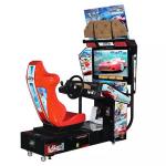 Single Person Coin Operated Car Racing Game Machine With 32inch HD LCD Screen