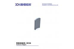 China High Temperature Sintered Ferrite Magnet Can Be Applied To Inverter Motor W136 supplier