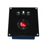 IP65 dynamic Vandal proof Red Phenolic Resin Mechnical Trackball pointing device for sale