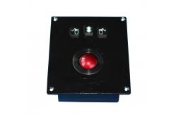 China IP65 dynamic Vandal proof Red Phenolic Resin Mechnical Trackball pointing device supplier