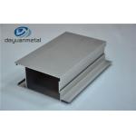 Standard Silver Anodizing Aluminum Extrusion Profile For Doors 6063/T5 for sale