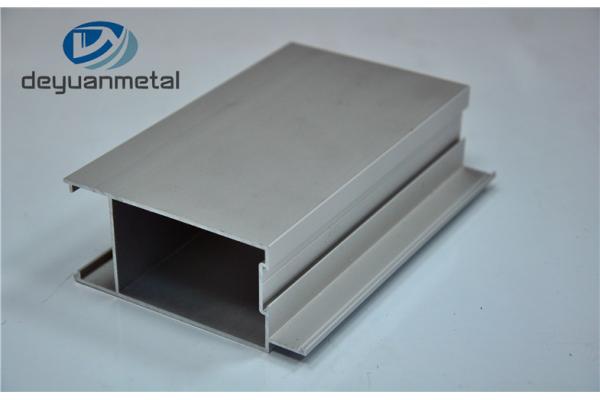 Standard Silver Anodizing Aluminum Extrusion Profile For Doors 6063/T5