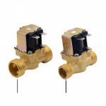 3/4 1/2 DC 24V AC 220V DC12V Electric Solenoid Magnetic Valve Normally Closed Brass For Water Control for sale