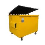 3 - 8M3 Industrial Steel Skip Bin Recycle Waste Garbage Bin For Hotels And Restaurants for sale