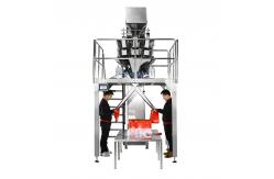 China CE 304SS Semi Automatic Packing Machine Multihead Weigher supplier
