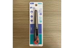 China Slide Lock 86mm Retractable Utility Knife Cutter For Cardboard Paper Cutting supplier