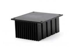 China Alodine Anodized Aluminum Heatsink Extrusion Profiles 6061 Alloy T5 Temper supplier