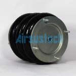 12x3 AIRSUSTECH Industrial Air Springs Vibration 100mm Convoluted Air Bag for sale