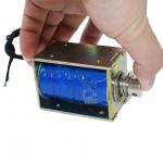 U1668 Mini Frame Solenoid Dc 20mm Stroke 45N Dc 12v 24v Push Solenoid for sale