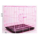 Large Medium And Small Size Folding Stainless Steel Dog Cage for sale