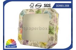China Detachable Lid Custom Printing Rigid Gift Box With Clear PVC Window OEM / ODM supplier