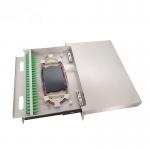 24 Cores Drawer Type Fiber Optic Ftth Distribution Terminal Box for sale