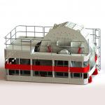 High Capacity Customizable Horizontal Shaft Impactor Crusher For Mining Industry for sale