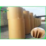 170gsm 450gsm FSC Certification Recycled Pulp Brown Kraft Paper For Packing