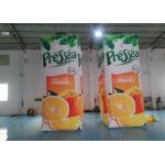Square Shape Custom Size Inflatable Drinking Bottle Cartoon Model for sale