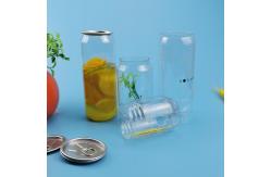 China 250ml 12oz 16oz 160mm Easy Open Plastic Beverage Cans supplier