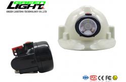 China ABS IP67 85Lum 4000lux 0.65W Coal Miners Head Lamp supplier