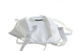 China Anti Pollution Fluid Proof FFP2 Dust Mask With Adjustable Head Strap supplier