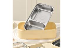 China Insulated Metal Lunchbox With Leak Proof Lid Keeps Hot And Cold Foods Fresh supplier
