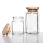 Candy tea Sugar Glass Coffee Jars Containers With Cork Lid 750ml ODM for sale