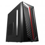 Micro MATX ARGB Computer Cabinet RGB LED PC Case 4 Full Slots