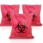 Large Plastic Autoclave Biohazard Garbage Bag Gravure Printing