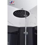 Customizable Shower Room With Matt Black Profile Frame And 4/5mm Tempered Glass