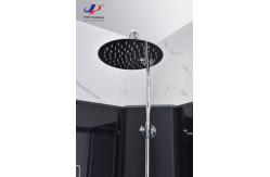 China Customizable Shower Room With Matt Black Profile Frame And 4/5mm Tempered Glass supplier