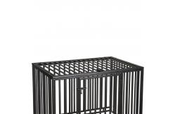 China Metal Folding Foldable Pet Dog House With Removable Tray supplier