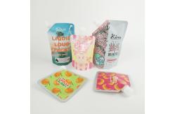 China Custom Shampoo Spout Pouch Packaging Cosmetic Spouted Liquid Stand Up Pouches supplier