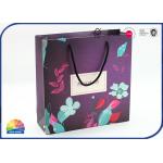 Pantone Printed Colorful Paper Shopping Bags Toggery Package Paper Bag for sale