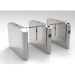 Slim Profile Drop Arm Turnstile SS304 Cabinet Remote Control Brushless Motor for sale