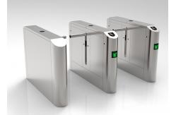 China Automatic Remote Control Arm Drop Turnstile Gate Fitness Gym With Rfid Card Reader supplier