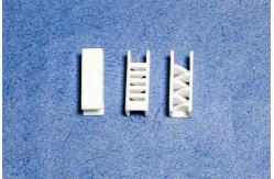 China High Sintering Alumina Custom Ceramic Parts Arc Splitter Shell For Contactor supplier