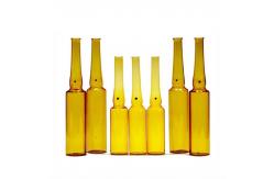 China Customized Amber Glass Ampoule 20ml Glass Medication Ampoules For Injection Vials supplier